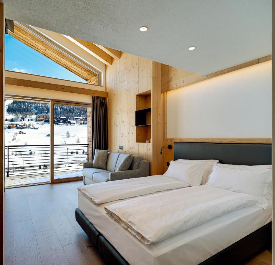Vetta Alpine Relax Hotel Livigno Bagian luar foto