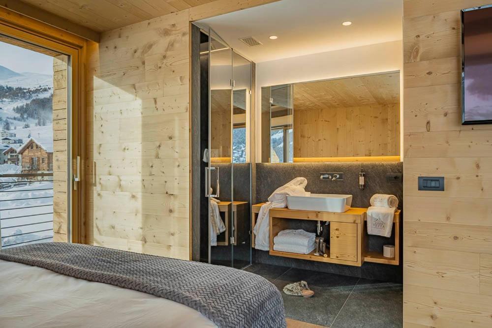 Vetta Alpine Relax Hotel Livigno Bagian luar foto